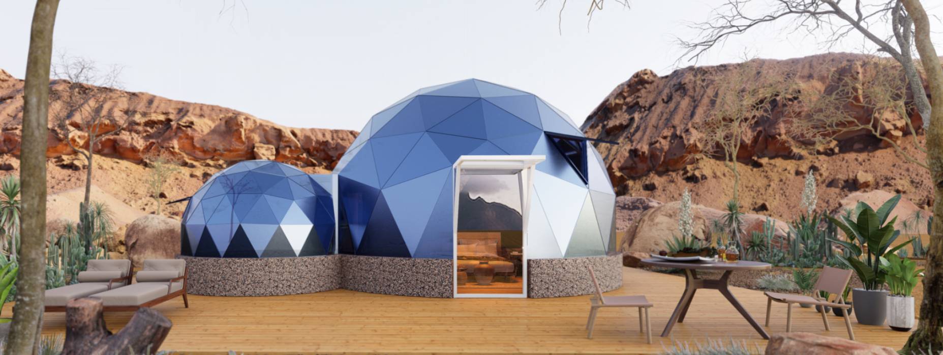 夏县球形智能光伏玻璃星空房